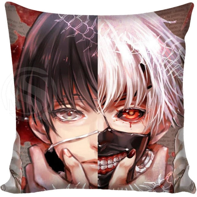 G0309 New Boutiqu Nice Tokyo Ghoul Japan anime Pillowcases zipper Custom Pillow Case free shipping