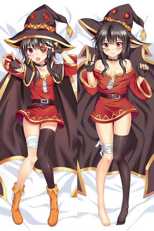 Japanese Anime KonoSuba God's Blessing on This Wonderful World! Megumin Dakimakura Covers Hugging Body Pillow Cover Case