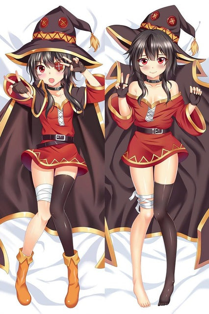 Japanese Anime KonoSuba God's Blessing on This Wonderful World! Megumin Dakimakura Covers Hugging Body Pillow Cover Case