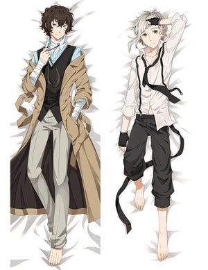 New Osamu Dazai - Bungo Stray Dogs Anime Japanese Hugging Body Pillow Cover Case Bedding Dakimakura Pillows