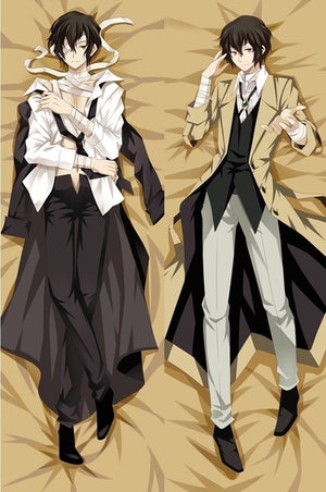 New Osamu Dazai - Bungo Stray Dogs Anime Japanese Hugging Body Pillow Cover Case Bedding Dakimakura Pillows