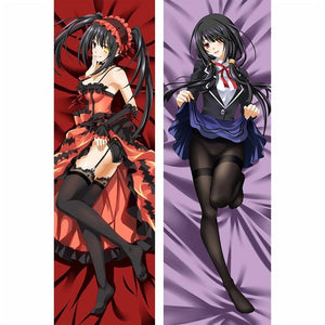 Hot Japanese Anime DATE A LIVE Tokisaki Kurumi Hugging body Pillow Cover Case Bedding Dakimakura Pillowcases 71016