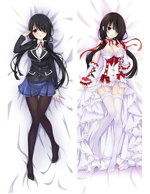 Hot Japanese Anime DATE A LIVE Tokisaki Kurumi Hugging body Pillow Cover Case Bedding Dakimakura Pillowcases 71016