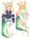 Hot Japanese Anime Miss Kobayashi's Dragon Maid Kanna Kamui Tohru Hugging Body Dakimakura Pillow Cover Case Otaku Drop Shipping