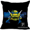 Custom Pillowcase Cover  Ninja Turtles Square Zipper Pillow Cover Print Your Pictures 20x20cm,35x35cm(one side) 171203#1-5