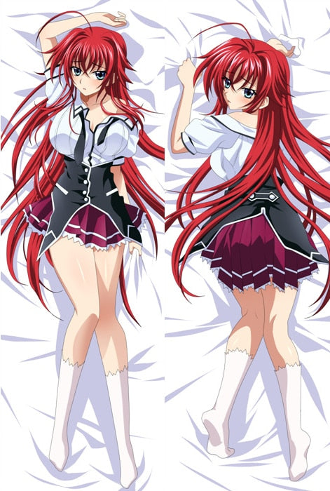 Japanese Anime High School DxD Rias Gremory Hugging Body Dakimakura Pillow Cover case decorative pillowcases