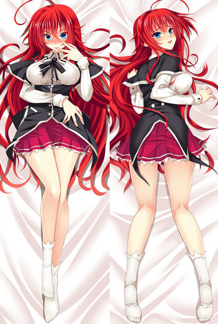 Japanese Anime High School DxD Rias Gremory Hugging Body Dakimakura Pillow Cover case decorative pillowcases