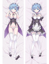 Japanese Anime Re:Zero kara Hajimeru Isekai Seikatsu Rem Ram Hugging Body Pillow Cover Case Drop shipping Dakimakura Otaku