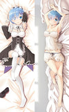 Japanese Anime Re:Zero kara Hajimeru Isekai Seikatsu Rem Ram Hugging Body Pillow Cover Case Drop shipping Dakimakura Otaku