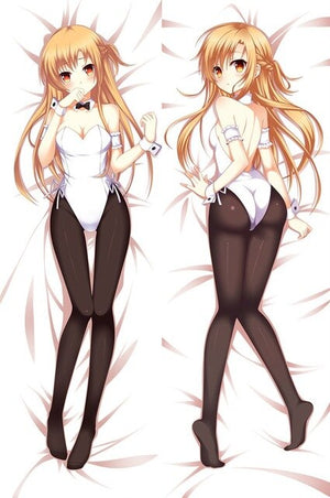 Japanese Anime SAO Sword Art Online Asuna Dakimakura Hugging Body Pillow Cover Case decorative pillowcases Drop shipping