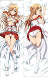 Japanese Anime SAO Sword Art Online Asuna Dakimakura Hugging Body Pillow Cover Case decorative pillowcases Drop shipping