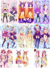 Kaguya-sama: Love Is War Kaguya Shinomiya Anime Dakimakura Pillow Case Hugging Body Chika Fujiwara