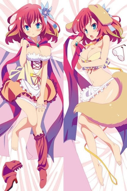 Japanese Anime NO GAME NO LIFE Shiro Otaku Pillow Cover Cases Hugging Body Drop shipping Dakimakura Covers