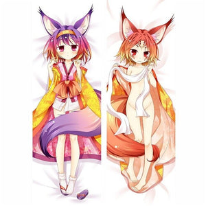 Japanese Anime NO GAME NO LIFE Shiro Otaku Pillow Cover Cases Hugging Body Drop shipping Dakimakura Covers