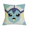 Customized Linen Cushion Cover Japanese Anime Pokemon Pikachu Figures Throw Pillowcase Home Decorative Sofa Car Seat Cushions