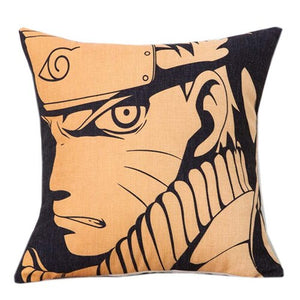 Fashion Japanese Anime Naruto Series Customized Cushion Cover 45*45 CM funda cojin coussin For Sofa Chair Linen Pillow Cases