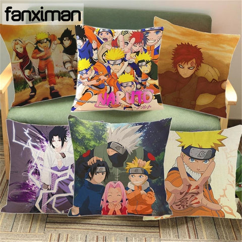 Pokemon Cushion Cover Linen Cartoon Printed Pillow Cover Car Sofa Throw Pillows Home Decoration Anime Pillowcase 45*45cm