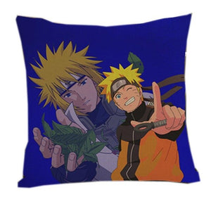 Fanximan Customized Naruto Anime Home Decorative Pillow Cases Linen Cushion Cover 45*45 CM For Sofa Chair Car Seat