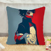 OHCOMICS 16" Anime My Hero Academia All Might Midoriya Cool Red Waist Peach Skin Cushion Pillow Case Cover Home Costume Decor