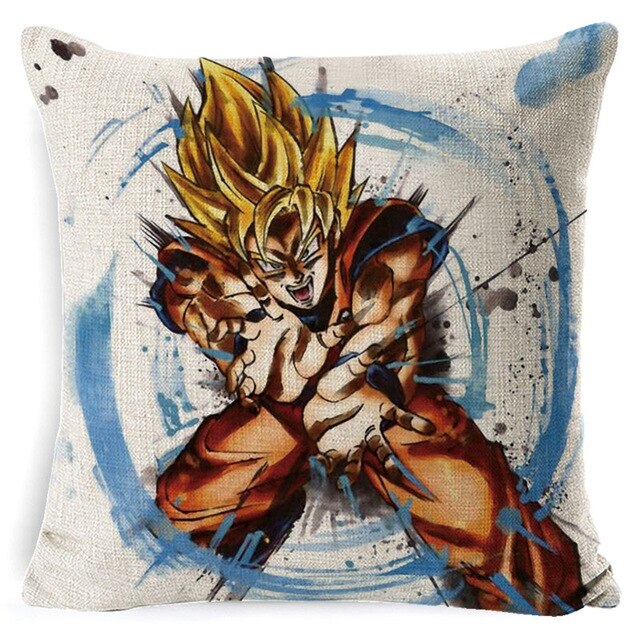 New Arrive Anime Home Pillow case Japanese Cartoon Dragon Ball Pillowcase Anime Bedroom Office Decorative Pillow Cover