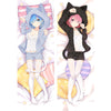 New Anime NEKOPARA sexy girl chocolat vanilla Azuki Coconut Maple Cinnamon Dakimakura throw pillow cover Hugging Body PillowCase