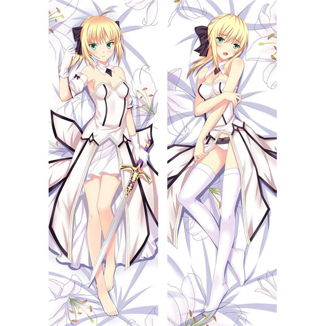 Fate grand order saber Dakimakura Pillow Cover Tamamo no Mae Shuten Doji Joan of Arc Japan Anime Body Pillow