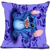 Custom Decorative Pillowcase Lilo and Stitch Square Zippered Pillow Cover 35X35,40x40,45x45cm(One Side)180527-21-17