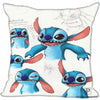 Custom Decorative Pillowcase Lilo and Stitch Square Zippered Pillow Cover 35X35,40x40,45x45cm(One Side)180527-21-17