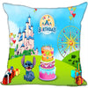 Custom Decorative Pillowcase Lilo and Stitch Square Zippered Pillow Cover 35X35,40x40,45x45cm(One Side)180527-21-17