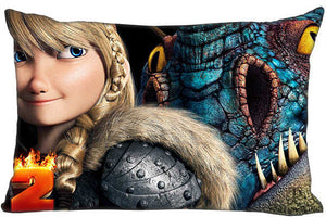 Best Custom Pillow Case How To Train Your Dragon Rectangle Pillowcases zipper 35x45,40x60cm (One Side Print)180516-01