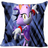 Custom Sonic the Hedgehog Game Square Pillowcase Custom Zippered Pillow Cover Case 35X35,40x40,45x45cm(One Side)180522-02-226