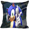 Custom Sonic the Hedgehog Game Square Pillowcase Custom Zippered Pillow Cover Case 35X35,40x40,45x45cm(One Side)180522-02-226
