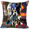 Custom Sonic the Hedgehog Game Square Pillowcase Custom Zippered Pillow Cover Case 35X35,40x40,45x45cm(One Side)180522-02-226