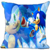 Custom Sonic the Hedgehog Game Square Pillowcase Custom Zippered Pillow Cover Case 35X35,40x40,45x45cm(One Side)180522-02-226