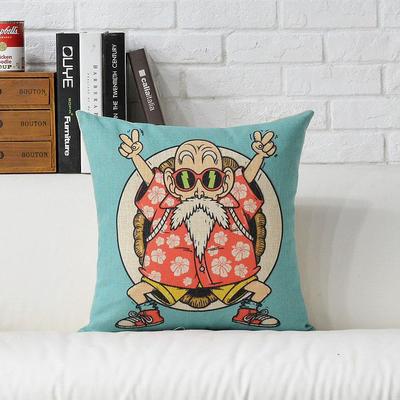 Japanese Anime Dragon Ball Printed Cushion Cover Home Decorative Pillow Case Cojines Decorativos Para Sofa Pillow Cover Almofada