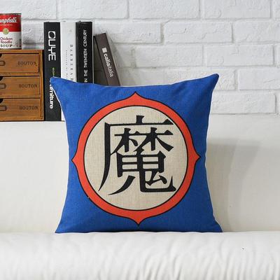 Japanese Anime Dragon Ball Printed Cushion Cover Home Decorative Pillow Case Cojines Decorativos Para Sofa Pillow Cover Almofada