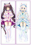 New Anime NEKOPARA sexy girl chocolat vanilla Azuki Coconut Maple Cinnamon Dakimakura throw pillow cover Hugging Body PillowCase