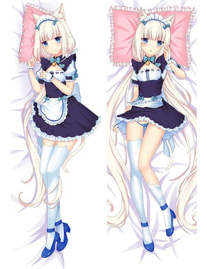 New Anime NEKOPARA sexy girl chocolat vanilla Azuki Coconut Maple Cinnamon Dakimakura throw pillow cover Hugging Body PillowCase