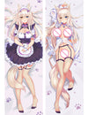 New Anime NEKOPARA sexy girl chocolat vanilla Azuki Coconut Maple Cinnamon Dakimakura throw pillow cover Hugging Body PillowCase