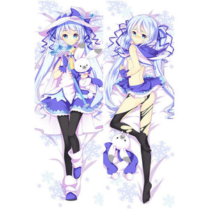 Amellor Life-sized Japanese Anime Pillowcase Hatsune Miku Pillow Cover 3D Double-sided Bedding Body Hugging pillowcase gitfs