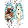 Amellor Life-sized Japanese Anime Pillowcase Hatsune Miku Pillow Cover 3D Double-sided Bedding Body Hugging pillowcase gitfs