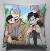 Anime Manga YURI!!! on ICE Pillow 40x40cm Pillow Case Cover Seat Bedding Cushion 001