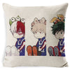 PEIYUAN Anime My Hero Academia All Might Midoriya Cool Red Waist Peach Skin Cushion Pillow Case Cover Home Costume Decor Supply