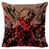 PEIYUAN Anime My Hero Academia All Might Midoriya Cool Red Waist Peach Skin Cushion Pillow Case Cover Home Costume Decor Supply