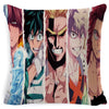 PEIYUAN Anime My Hero Academia All Might Midoriya Cool Red Waist Peach Skin Cushion Pillow Case Cover Home Costume Decor Supply