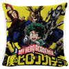 PEIYUAN Anime My Hero Academia All Might Midoriya Cool Red Waist Peach Skin Cushion Pillow Case Cover Home Costume Decor Supply