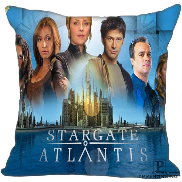 Custom Decorative Pillowcase Sga Stargate Atlantis Square Zippered Pillow Cover Best Gift 35X35,40x40,45x45cm(One Side)180516-59