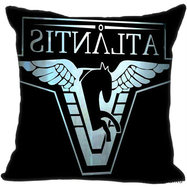 Custom Decorative Pillowcase Sga Stargate Atlantis Square Zippered Pillow Cover Best Gift 35X35,40x40,45x45cm(One Side)180516-59