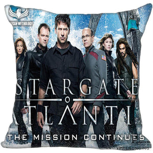 Custom Decorative Pillowcase Sga Stargate Atlantis Square Zippered Pillow Cover Best Gift 35X35,40x40,45x45cm(One Side)180516-59