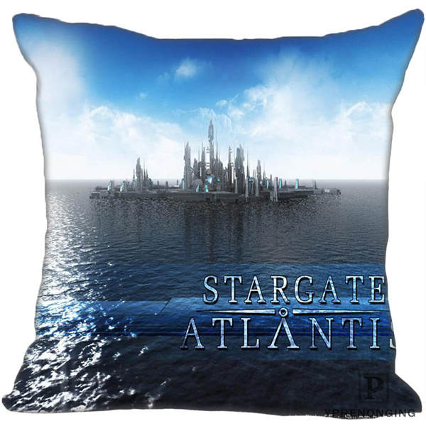 Custom Decorative Pillowcase Sga Stargate Atlantis Square Zippered Pillow Cover Best Gift 35X35,40x40,45x45cm(One Side)180516-59